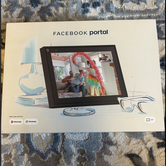 FacebookPortal - Smart Video Calling Touch Screen Display - Picture 1 of 2